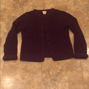 LLBean Gently Worn Button Up Sweater Size: M-REG